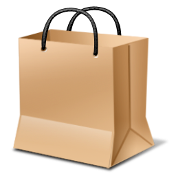 Red shopping bag clipart. Free download transparent .PNG