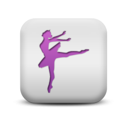 Ballerina Dancer Icon PNG images