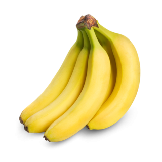 Banana png illustration, transparent background.