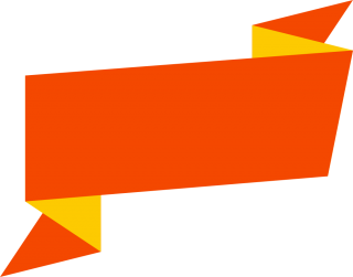 Orange Blank Banner Hd Png PNG images