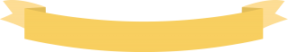 Yellow Blank Banner PNG images