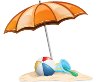 Ball, Umbrella, Beach Png PNG images
