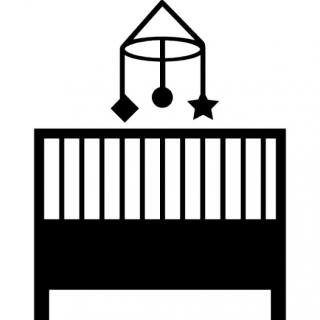 Baby Crib Bedroom Icon PNG images