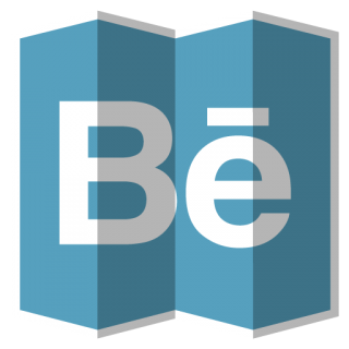 Behance Folded Icon PNG images