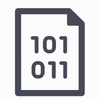 Binary Data Icon PNG images