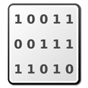 Binary Pictures Icon PNG images