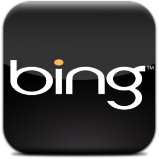 Black Bing Icon Png PNG images