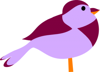 Icon Bird Purple Size PNG images