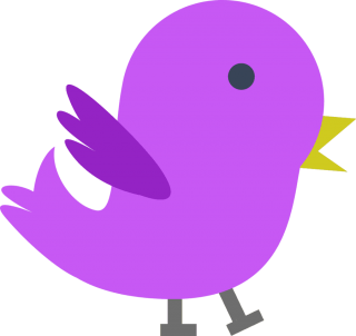 Purple Bird PNG images