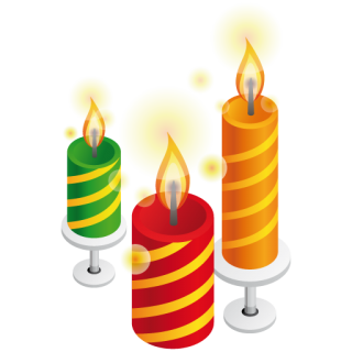 Birthday Candles Designs Png PNG images