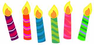 Background Png Birthday Candles Transparent PNG images