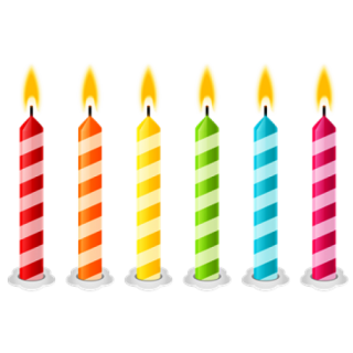 High Resolution Birthday Candles Png Icon PNG images