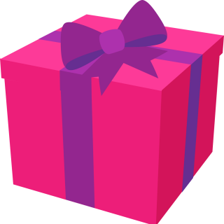 Pink Birthday Gift Png PNG images