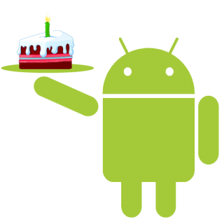 Android Happy Birthday Icon Png PNG images