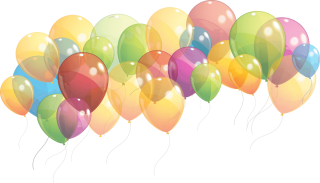 Birthday Party Balloons PNG Clipart PNG images