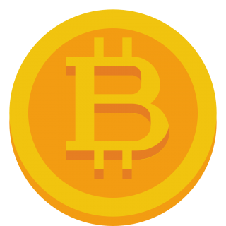 Gold Bitcoin Icon PNG images