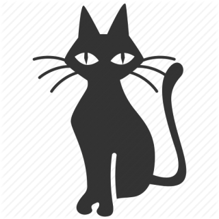 Icon Svg Black Cat PNG images