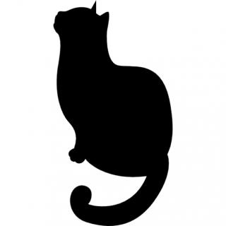 Free: Black cat Dog Icon design, Cat transparent background PNG