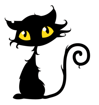 Halloween Black Cat Png PNG images