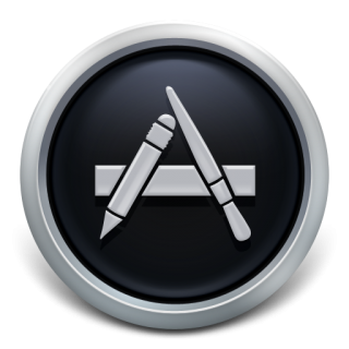 Black App Store Icon PNG images