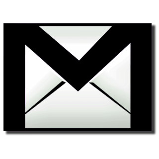 Black Gmail Icon PNG images