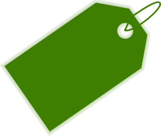 Green Blank Tag Png PNG images