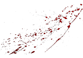 Blood Spatter, High Velocity Blunt Spatter Png PNG images