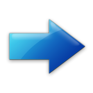 Blue Arrow Right Png PNG images