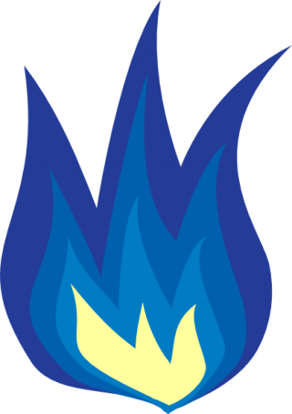Blue Flames In Png PNG images