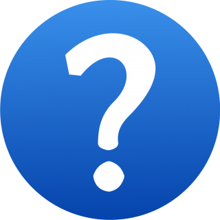 Blue Question Mark Icon PNG images