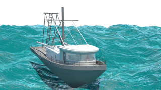 Fishing Boat Model Png PNG images