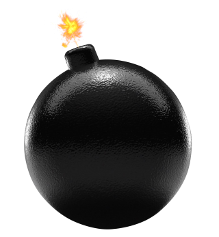 Bomb Transparent Background PNG images