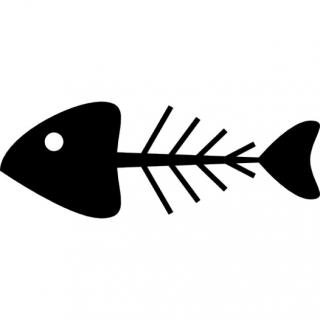 Fish Bone Icon PNG images