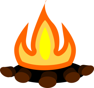 Clip Art Image Bonfire Camping Vector Graphics PNG images