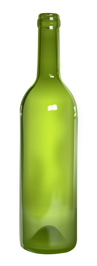 Green Large Glass Bottle PNG images