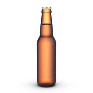 Long, Thin, Glass Bottle Medium Size PNG images