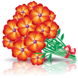 Flowers Bouquet Icon Png PNG images