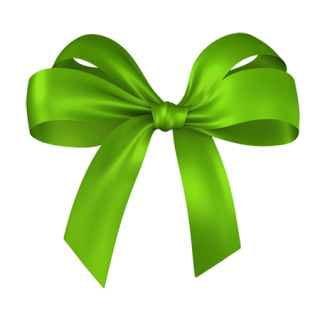Green Bow Png PNG images
