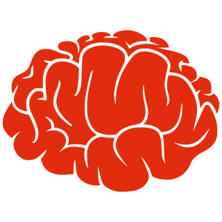 Red Brain PNG images
