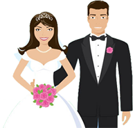 Icon Size Bride PNG images