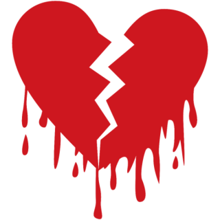High-quality Broken Heart Cliparts For Free! PNG images