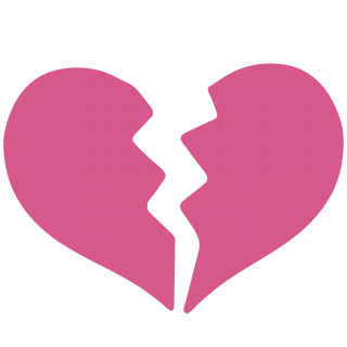 Pink Broken Heart PNG Clipart PNG images