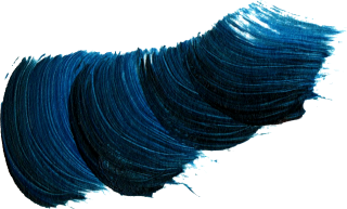 Brush Stroke Waves Dark Blue PNG images