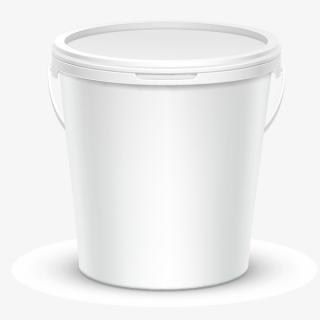 White Bucket PNG images