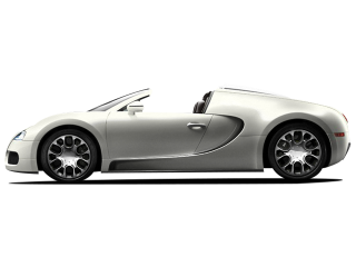 White Sports Car Bugatti Png PNG images