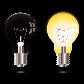 Bulb Off, Bulb On Icon PNG images
