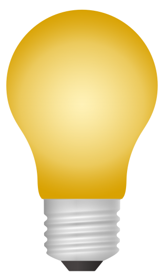 Glowing Light Bulb, Light Bulb, Lamps, Design Effect Png PNG images