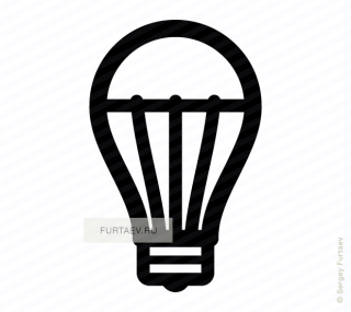 Led Light Bulb Vector Icon Free Download PNG images