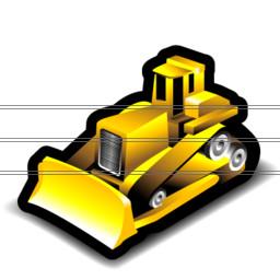 Vector Bulldozer Icon PNG images