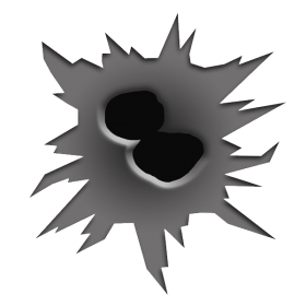 Bullet Holes Transparent Image PNG PNG images